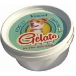 Hunde Is Gelato - Kokos & Hindbær
