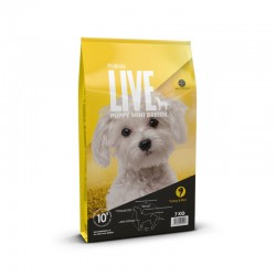 LIVE Puppy Mini Kalkun & Ris, 2 Kg.